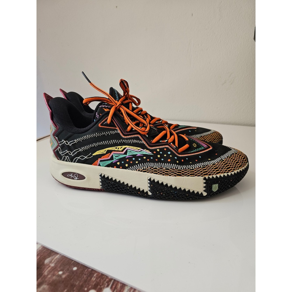 Anta Kai 1 Artist On Court Kyrie Irving Basketball Shoes Black Multi Color